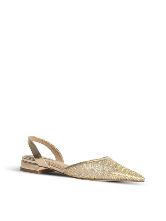 Corina Damen Ballerinas in Gold Farbe