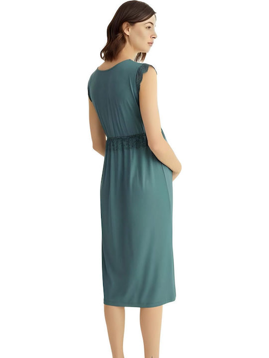 Monamise Nightgown Maternity & Nursing Gray