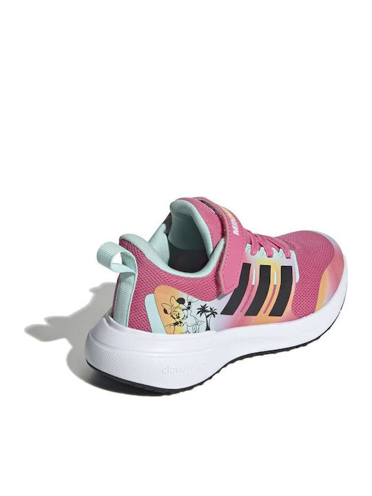 Fortarun Fortarun Minnie El Kinder Sportschuhe Laufen mit Bügel- und Schleifenverschluss Rosa