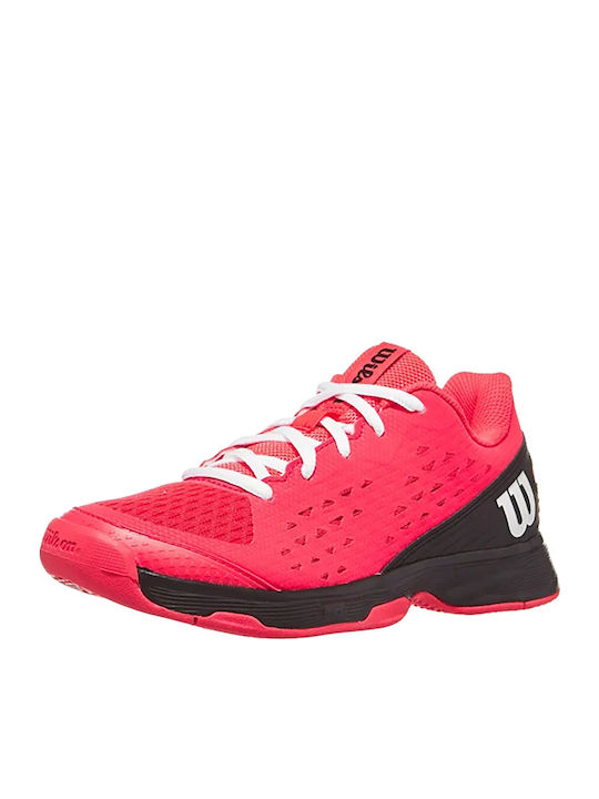 Rush Pro L Kinder Sportschuhe Tennis mit Schnürsenkeln Diva Pink / Black / White