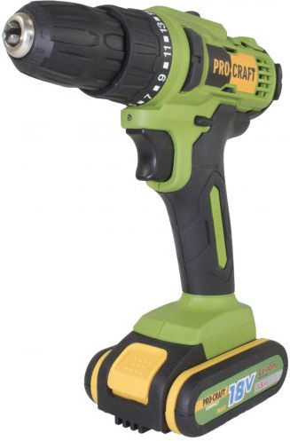 ProCraft PA18C Δραπανοκατσάβιδο Μπαταρίας Solo 18V