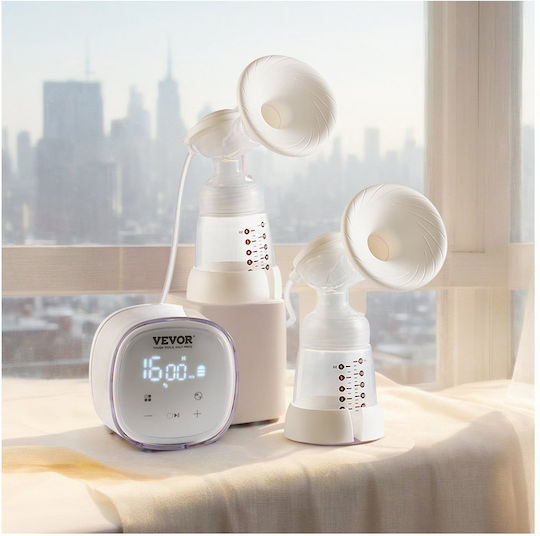 Vevor Electric Double Breast Pump Battery White
