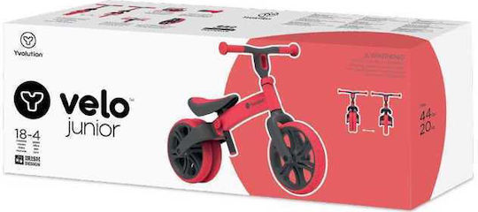 Y Volution Παιδικό Ποδήλατο Ισορροπίας Velo Junior Κόκκινο