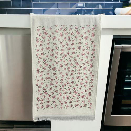 Linea Home Ποτηρόπανο από 100% Βαμβάκι σε Ροζ Χρώμα 40x60cm Linea Home Ποτηρόπανο από 100% Βαμβάκι σε Ροζ Χρώμα 40x60cm