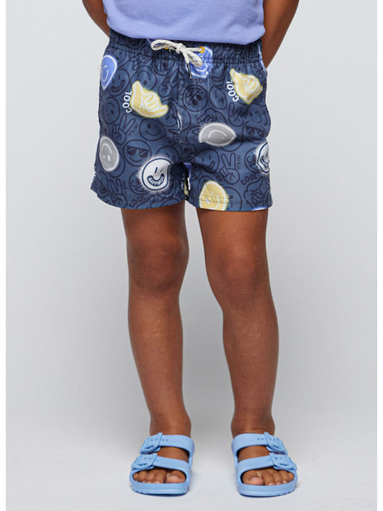 Mayoral Kids Swimwear Swim Shorts Dark Blue