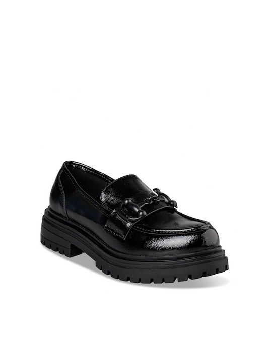 Envie Shoes Women's Loafers in Black Color