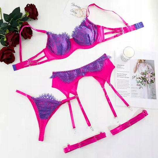 Sexy Dessous-Set Rosa