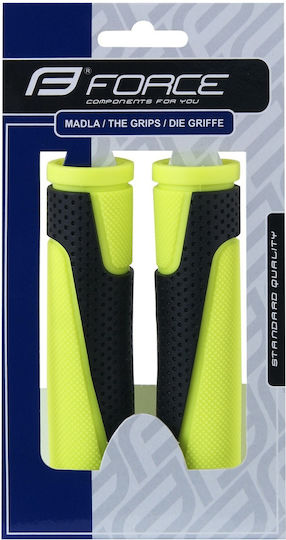 Force Ross 38270 Anatomic Bicycle Handlebar Grips σε Yellow Χρώμα