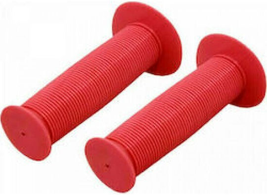 Elmo SZ-108C Kids Bicycle Handlebar Grips In Red Colour Made Of Plastic