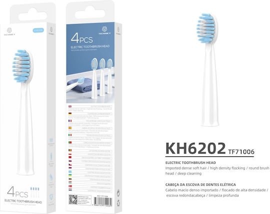 Techancy Electric Toothbrush Replacement Heads TF71006 1pcs