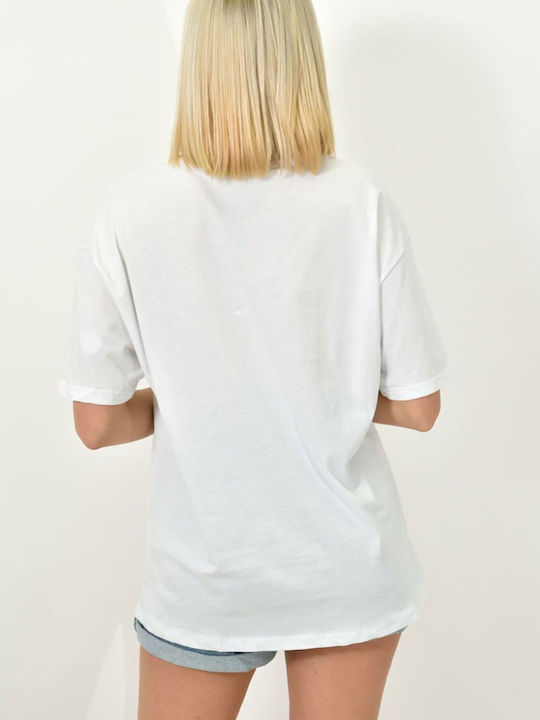 Style Queen Damen T-Shirt Weiß