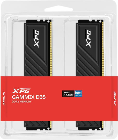 Adata Gammix D35 DDR4 64GB RAM with 2x32GB Modules and Speed 3200 for Desktop
