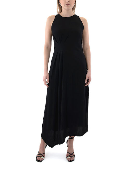 Namaste Midi Dress Black