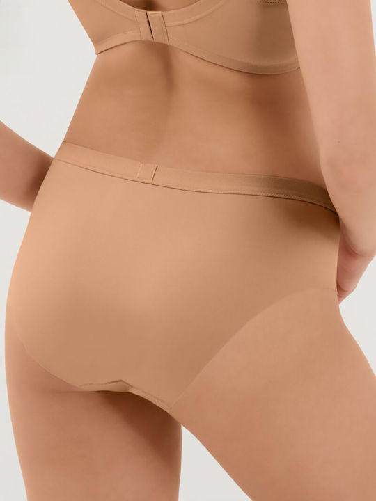 Lisca Damen Slip Nahtlos Beige