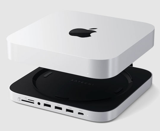 Satechi USB-C Docking Station με Γκρι (ST-GMMSHS)