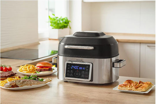 Sencor Vita Air Fryer με Wi-Fi 6lt Ασημί