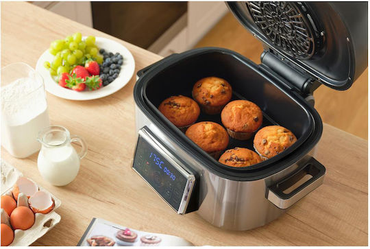 Sencor Vita Air Fryer με Wi-Fi 6lt Ασημί