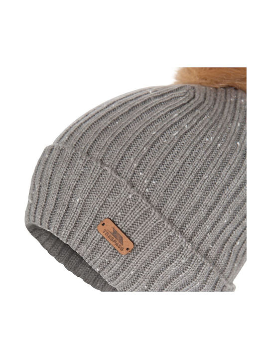 Trespass Kids Beanie Knitted Gray