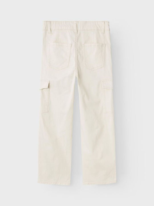 Name It Kids Cargo Trousers white