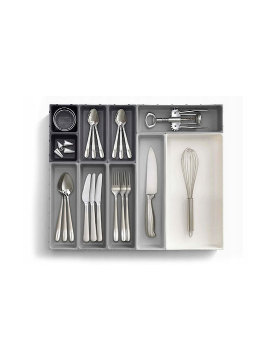 Zola Drawer Dividers Plastic in Gray Colour