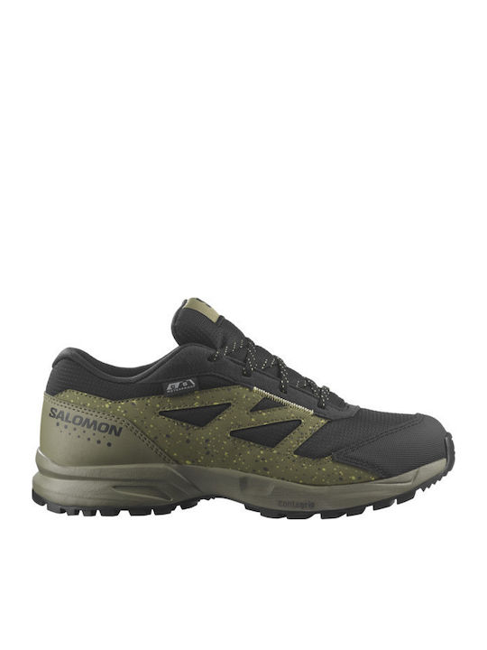 Kids Hiking Shoes Waterproof Green