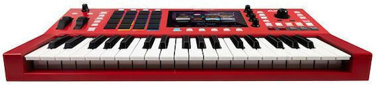 Akai Proffesional Tastatur MPC Key 37 mit 37 Tasten Standard Berührung Rot