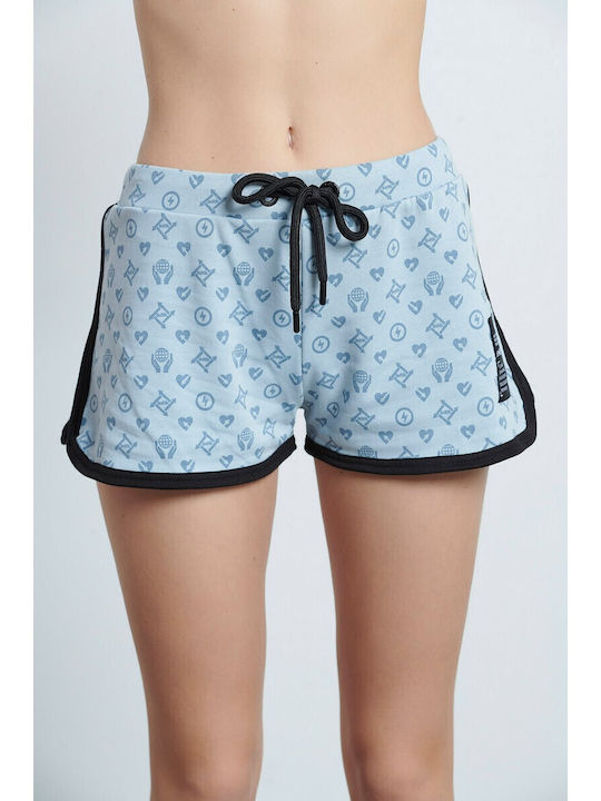 BodyTalk Women's Activewear Shorts Blue
