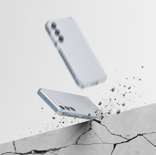 Ringke Fusion Umschlag Rückseite Kunststoff 2mm Transparent (Galaxy A55)