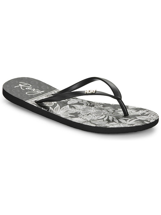 Roxy Viva Stamp Ii Women's Flip Flops Black