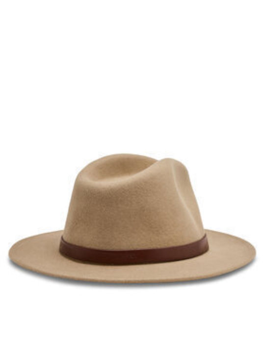 Brixton Messer Женска Шапка Fedora Бежов