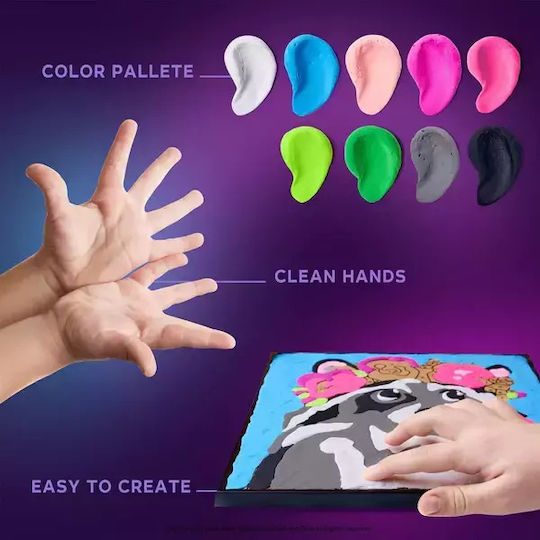Okto Diy Δημιουργικό Sensory Σετ Ζωγραφικής 3d Με Πηλό Ρακούν (5+ Ετών) 20002