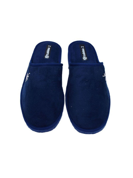 Soulis Shoes Men's Slipper Blue