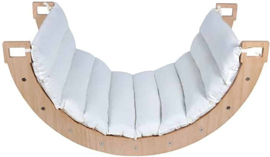 Larisa & Pumpkin Pikler with Climbing Surface White