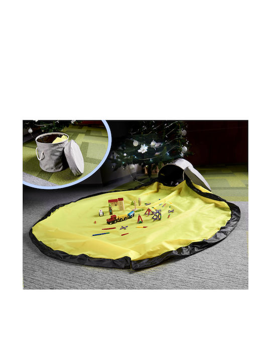 Cutie de Depozitare Jucării pentru Copii din Țesătură Gri 32x31cm 1buc