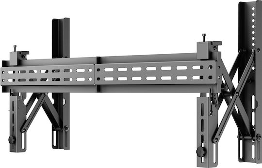 Brateck LVW02E-48T Wall TV Mount with Arm up to 70" and 70kg Black