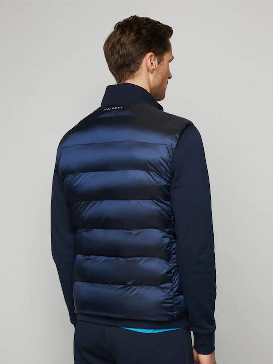 Hackett Men's Sleeveless Puffer Jacket Blue