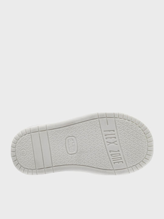 Galis Παιδικά Sneakers με Σκρατς Λευκά
