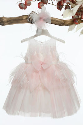 Mi Chiamo Pink Baptism Dress