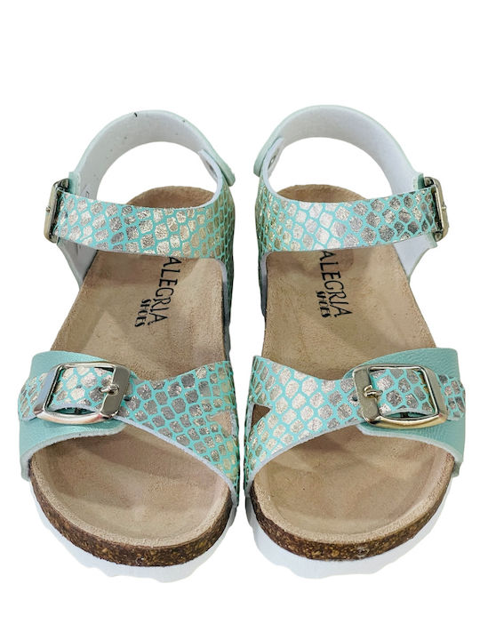 Alegria Kids' Sandals Anatomic Turquoise