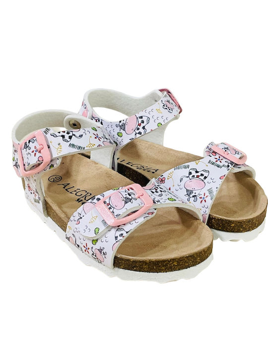 Alegria Kids' Sandals Anatomic White