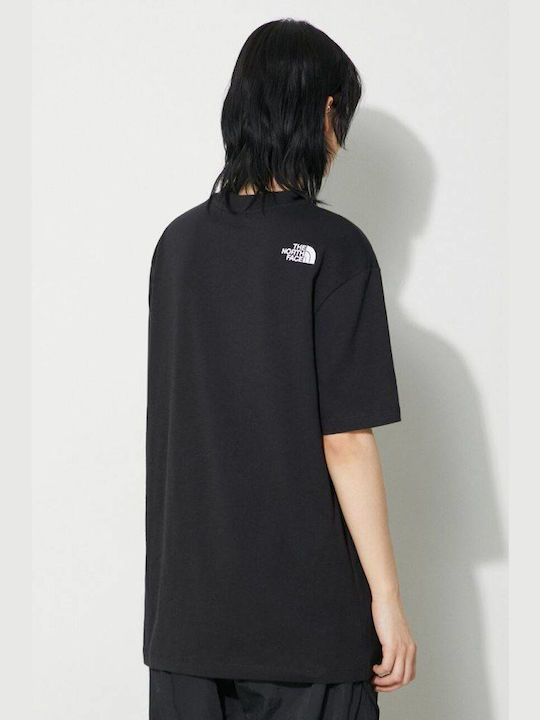 The North Face Γυναικείο Oversized T-shirt Black