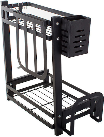 Suport De Masă Metalic 40x35x22.5cm Negru