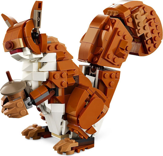 LEGO Creator 3 In 1 Animale din Pădure Vulpe Roșie pentru 9+ Ani