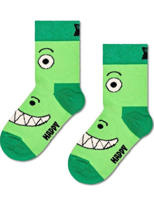 Happy Socks Kids' Socks Kids green 2 Pairs