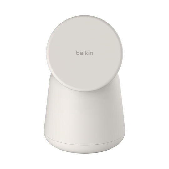Belkin Φορτιστής Magsafe 15W Λευκός (BoostCharge Pro 2-in-1)