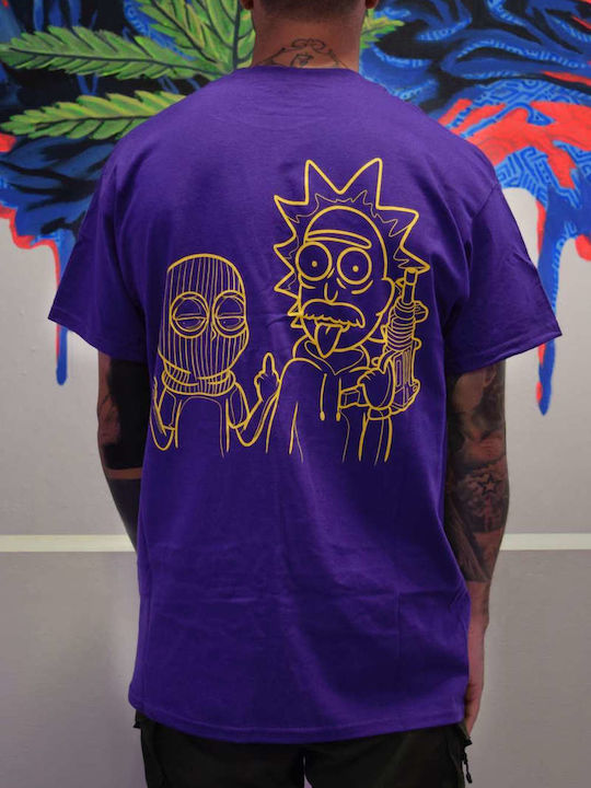 Mrduke T-shirt Rick And Morty Purple