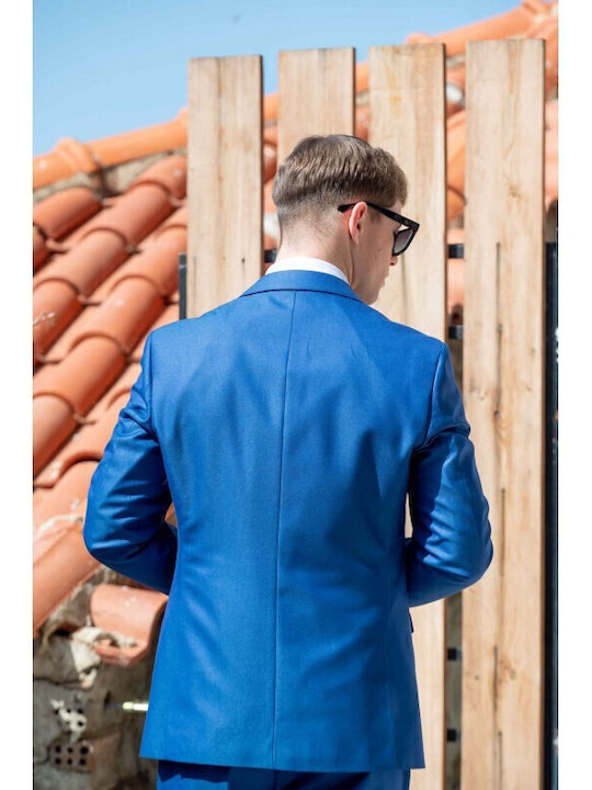 Sommer Herrenanzug Blue Navy