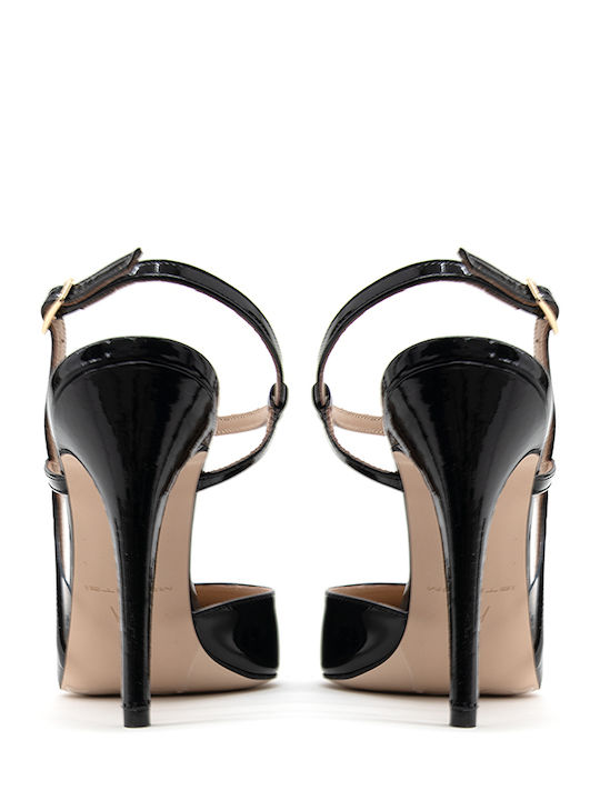 Patent Leather Black High Heels