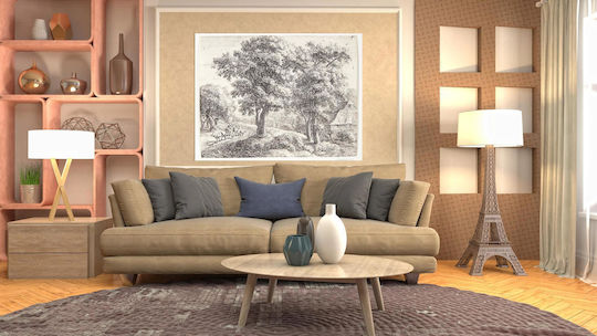 Shepherd Cattle T.h Painting on Canvas 170x115cm