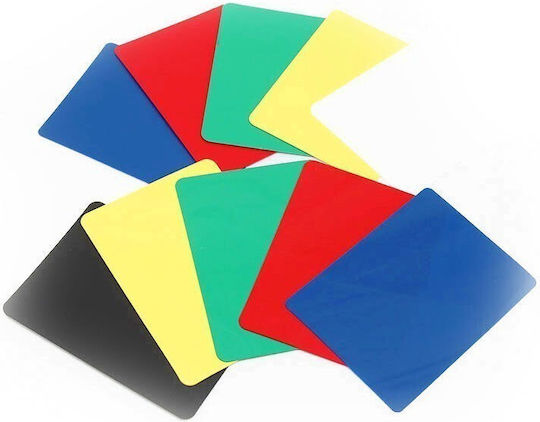 Karten schneiden 5 Farben